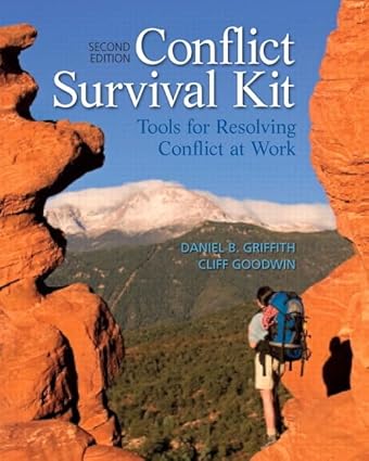 PDF | Conflict Survival Kit - Tools for Resolving Conflict at Work (2nd
