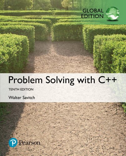 PDF | Problem Solving with C++ (10th Edition) Global Edition by Walter ...