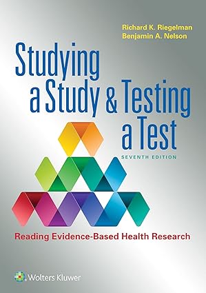 PDF | Studying a Study and Testing a Test (7th Edition) | TextbookID